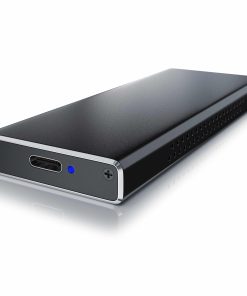 CSL M.2 Key-M PCIe Festplatten-Gehäuse extern USB 3.2 für NVME M.2 SSDs / unterstützt UASP