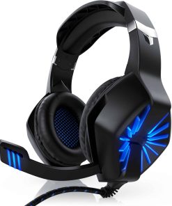 CSL USB Gaming Headset GHS-102 mit Mikrofon - Kopfhörer für PC (Win XP/7/8/8.1/10)