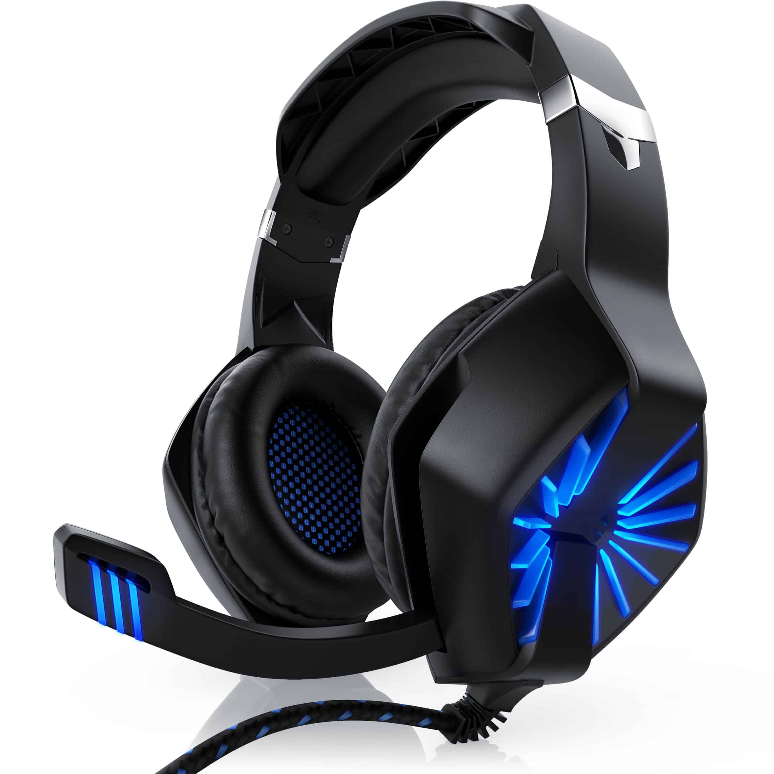 CSL USB Gaming Headset GHS-102 mit Mikrofon - Kopfhörer für PC (Win XP/7/8/8.1/10)