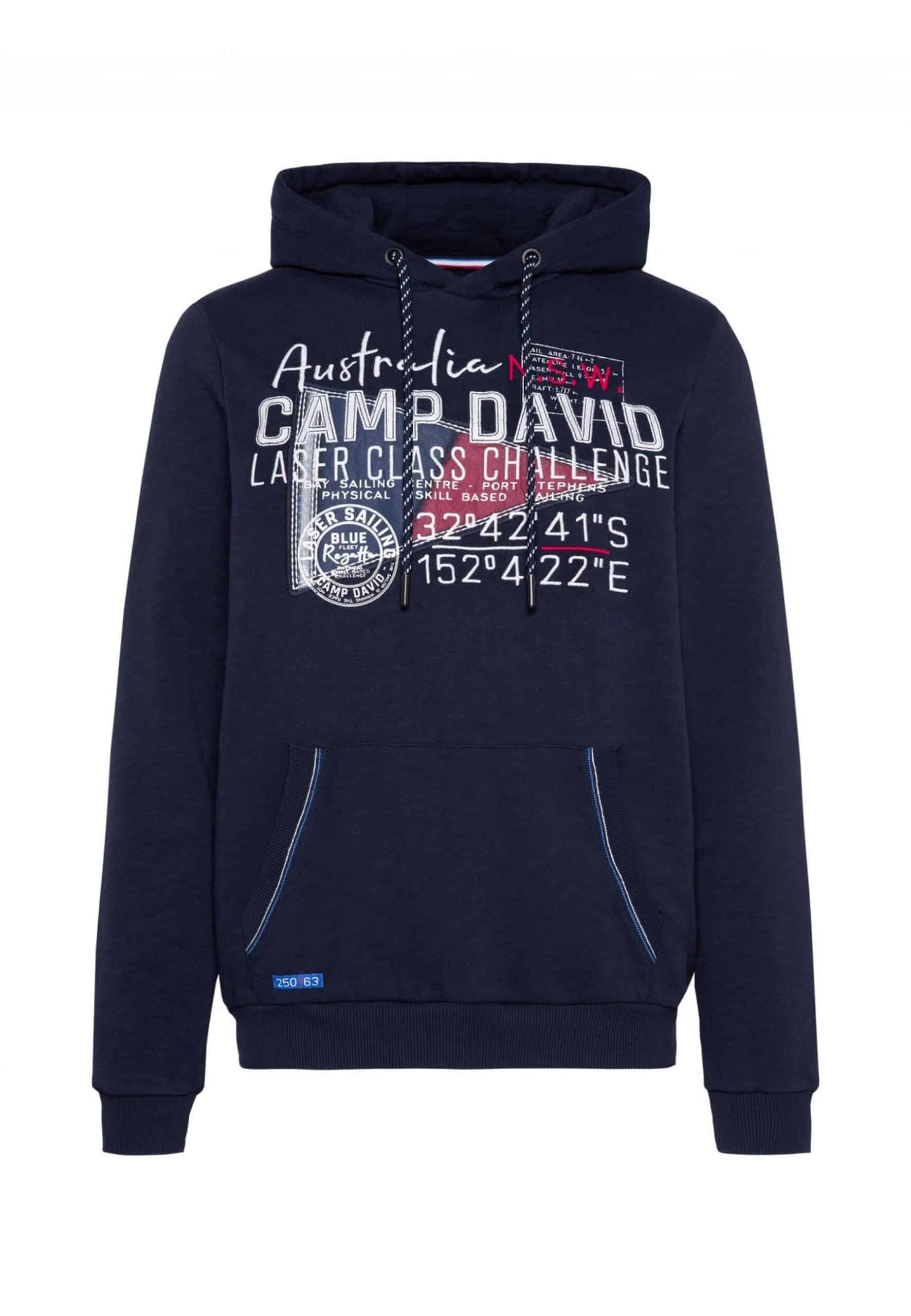 Camp David Hoodie Laser Sailing Kapuzensweatshirt