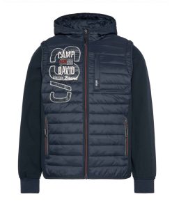 Camp David Jacke halb Stepp- und Softshelljacke
