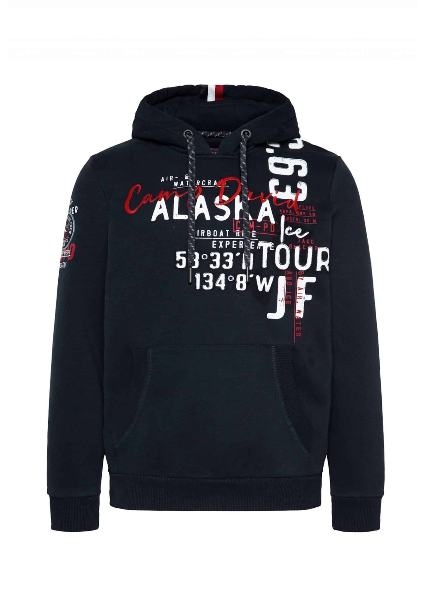 Camp David Kapuzenpullover ALASKA ICE TOUR Hoodie
