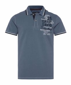 Camp David Poloshirt ALASKA ICE TOUR Polo-Kurzarmshirt