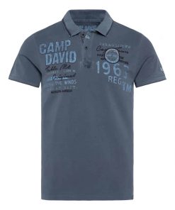 Camp David Poloshirt PARAGLIDING CAPE TOWN I Polo-Kurzarmshirt