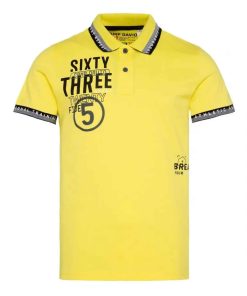 Camp David Shirt Poloshirt mit Two-Tone-Details und Seitenschlitze in lockerer Passform