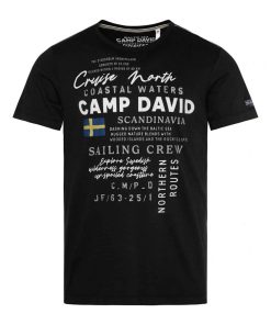 Camp David T-Shirt CRUISE NORTH Kurzarmshirt