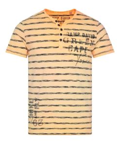 Camp David T-Shirt PARAGLIDING CAPE TOWN I Henley-Shirt