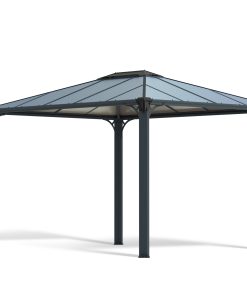 Canopia Martinique Aluminium-Pavillon 3X3