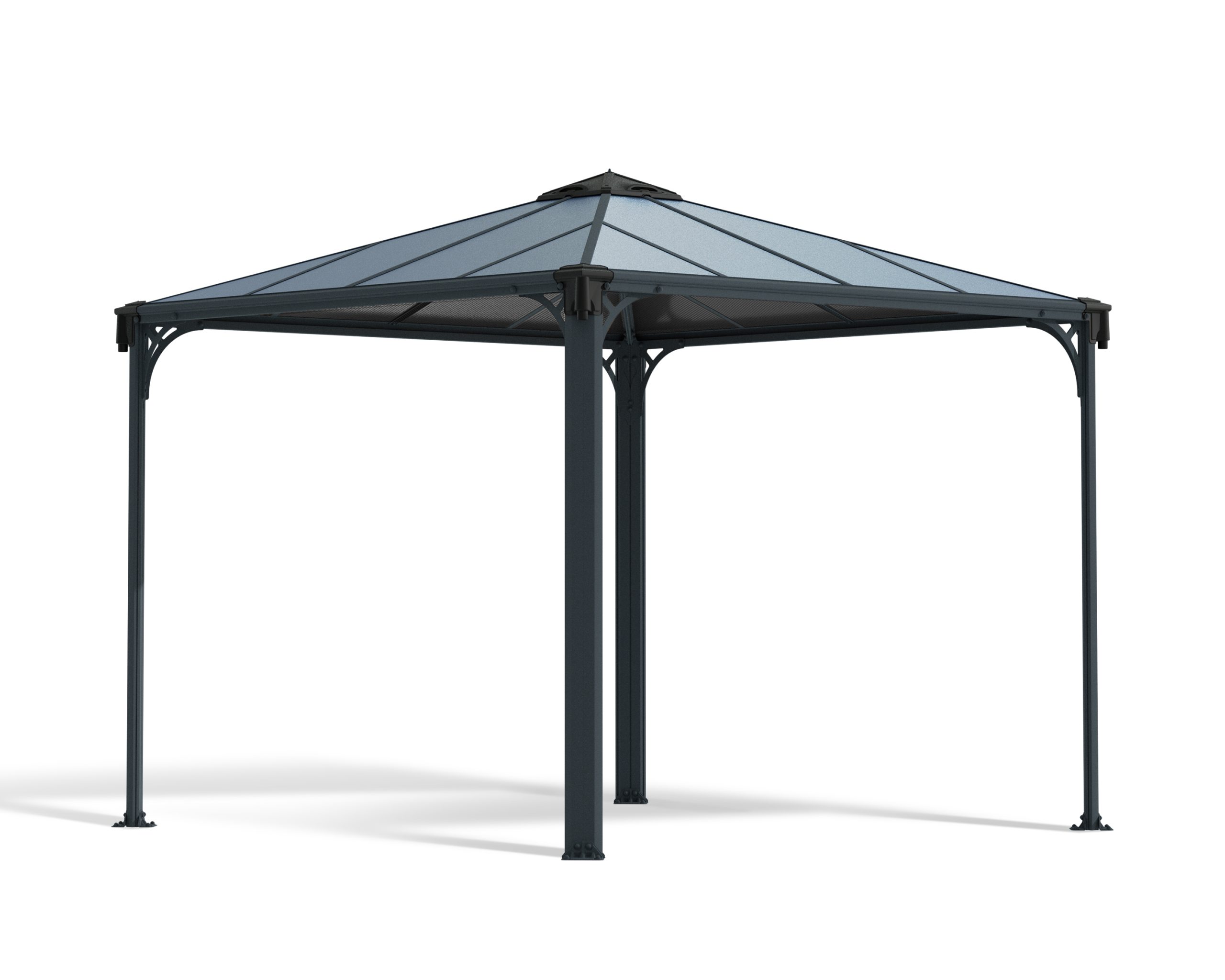 Canopia Palermo Aluminium-Pavillon 3X3 m Grau