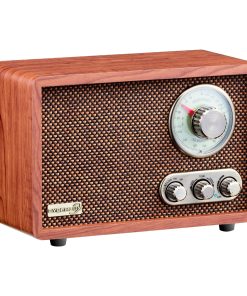 Cyberlux Bluetooth Retro-Radio mit USB/SD-Karten Slot AM/FM Radio