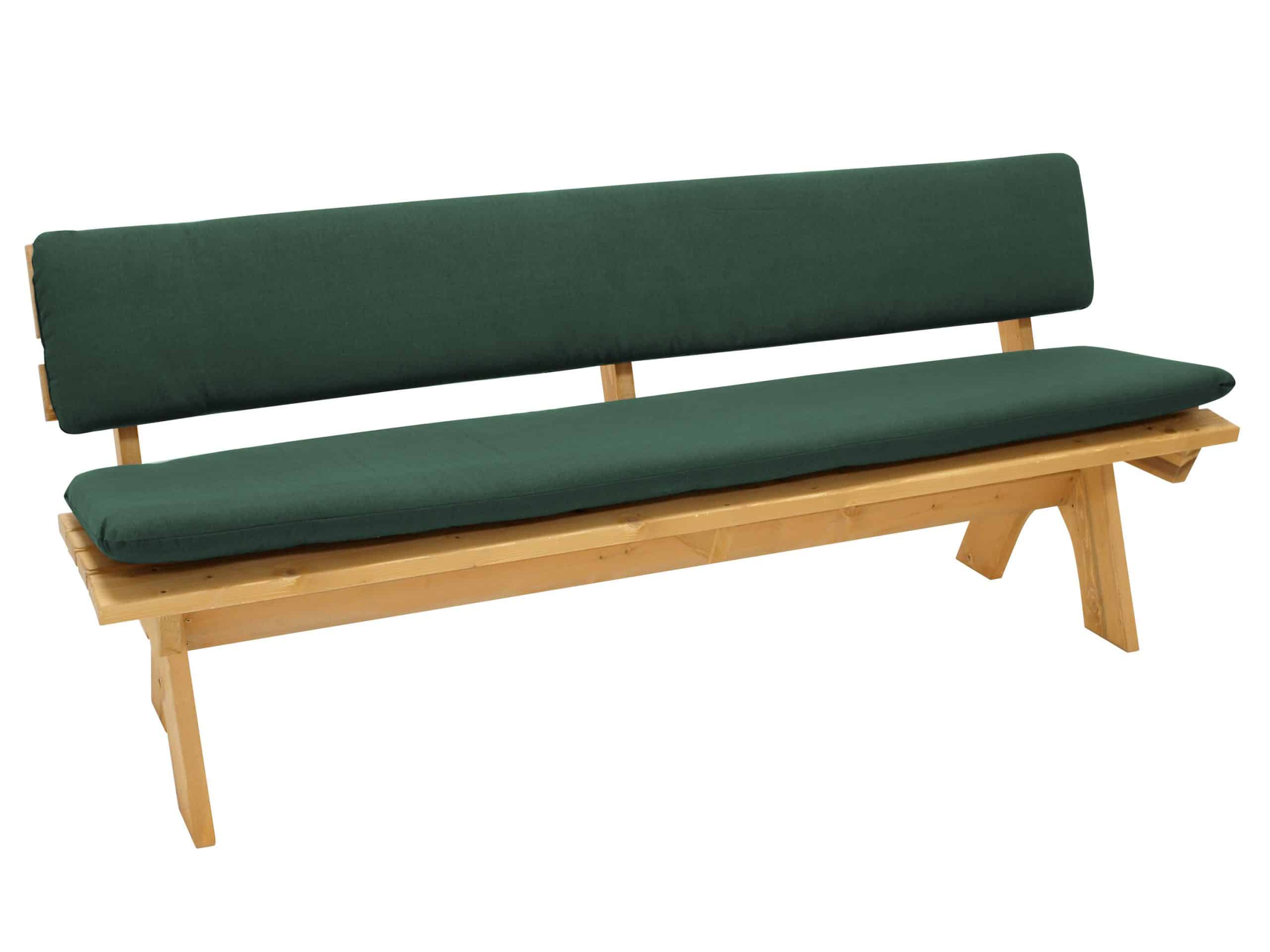 DEGAMO Auflagenset DALLAS für Bank 4-sitzer 195cm