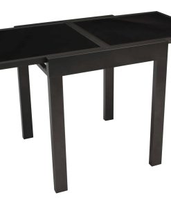 DEGAMO Balkon-Ausziehtisch TORINO 65/130x65cm