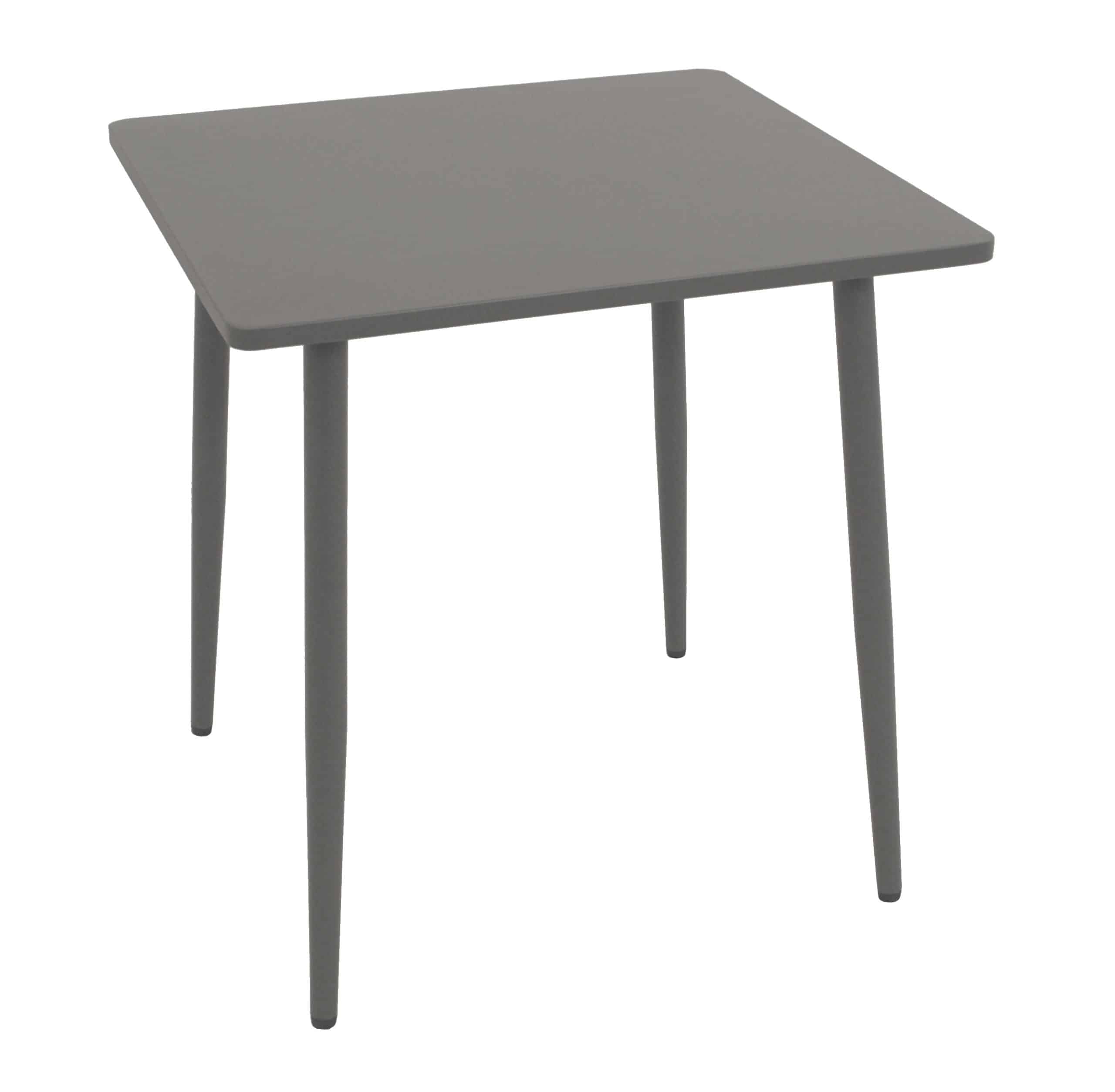DEGAMO Bistrotisch DENVER 70x70cm quadratisch