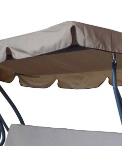 DEGAMO Dachplane für Hollywoodschaukel MIAMI 228x120cm