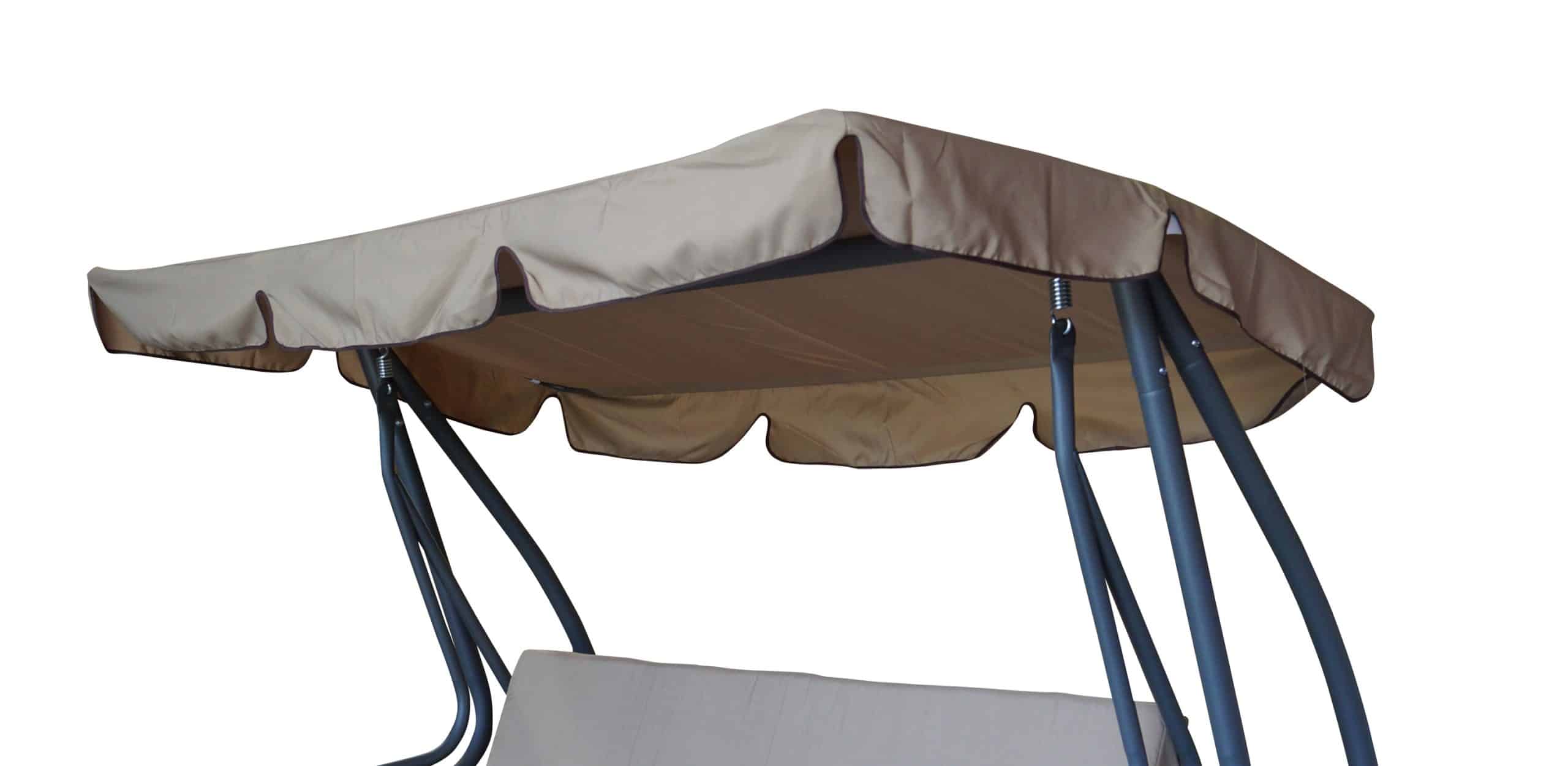 DEGAMO Dachplane für Hollywoodschaukel MIAMI 228x120cm