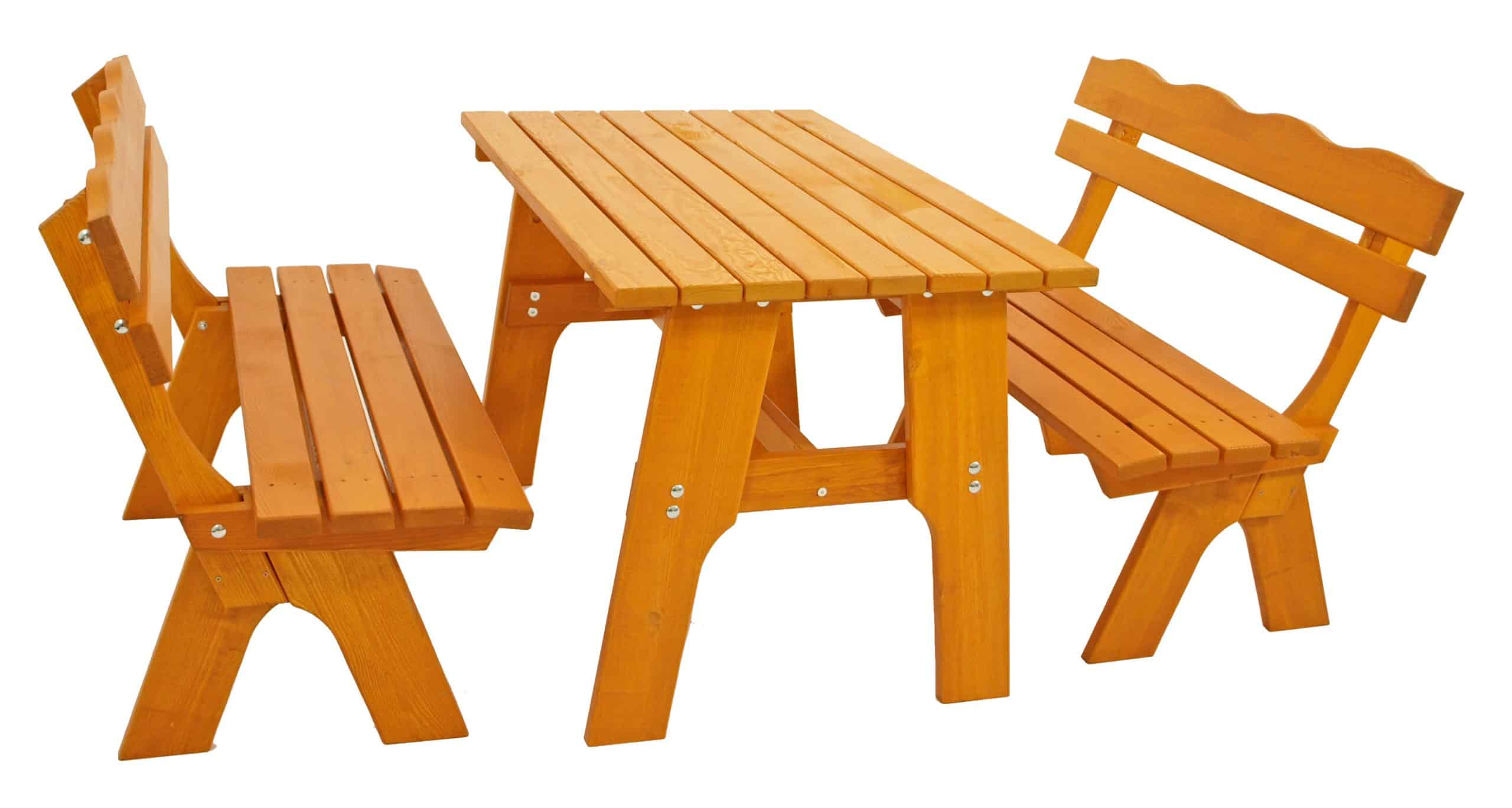 DEGAMO Garnitur FREITAL 3-teilig 120cm