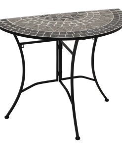 DEGAMO Wandtisch SIENA halbrund 90x45cm