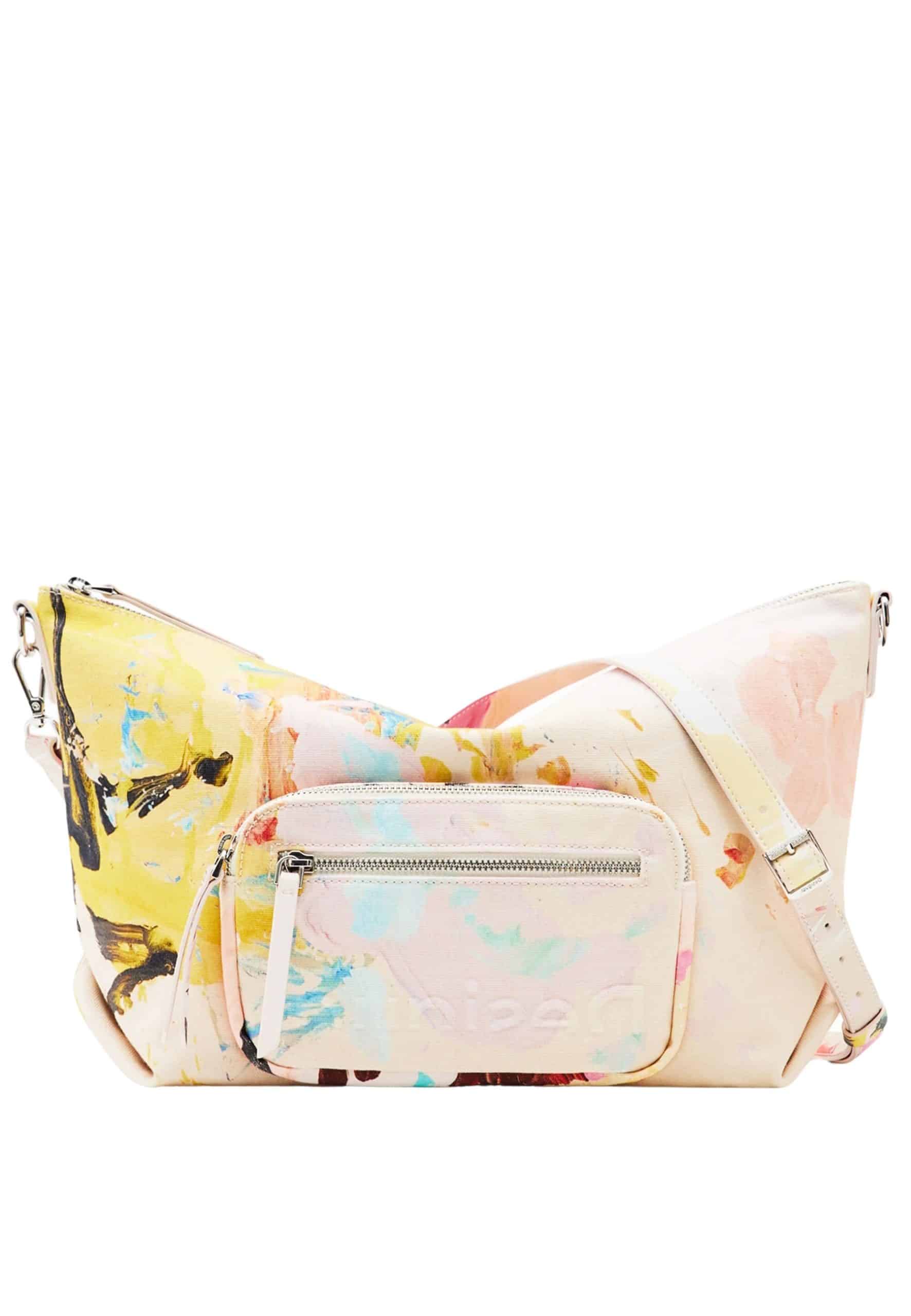 Desigual Handtasche Dover Große Umhängetasche Malerei