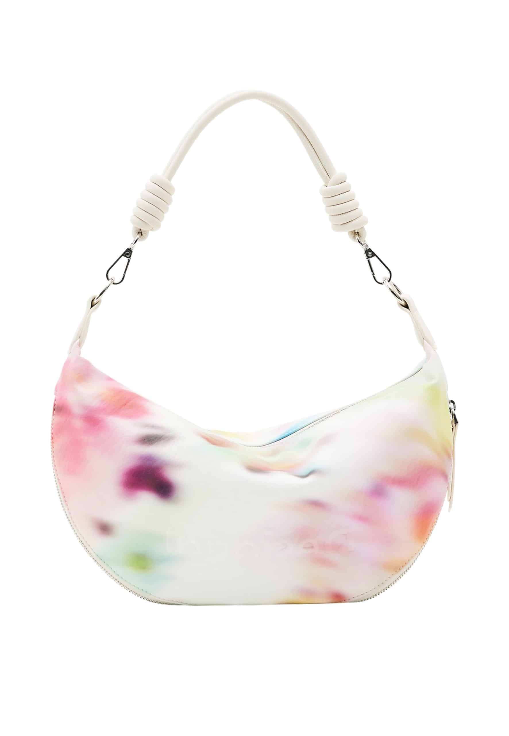 Desigual Handtasche Kuwait Mittelgroße Tasche verschwommenes Muster