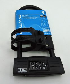 Dickes starkes M-WAVE B 260 Zahlen Bügelschloss 14mm mit Halter