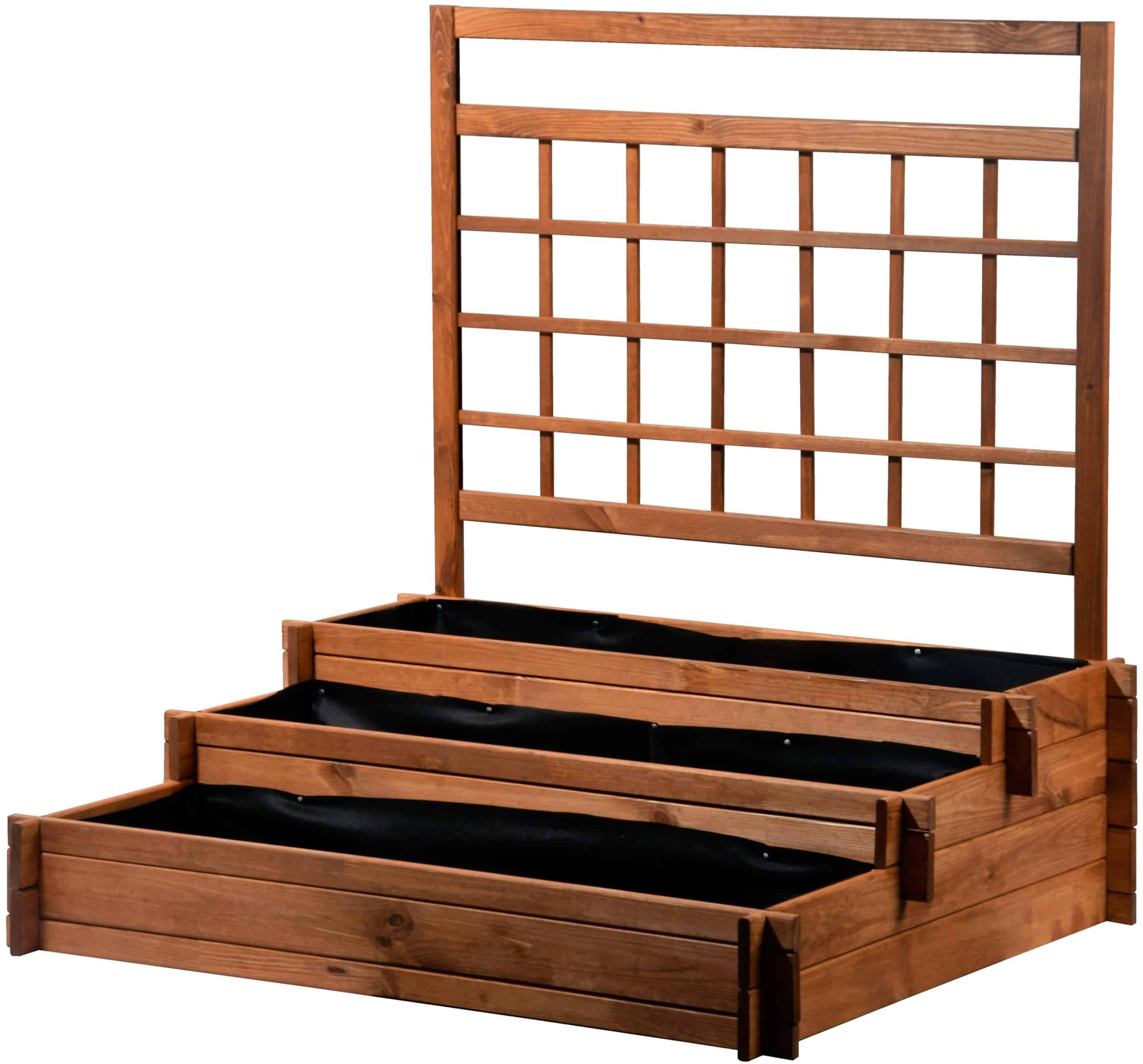 Dobar 58185FSC 3-Etagen-Hochbeet