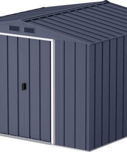 Duramax Metall Gartenhaus 262x234  Geräteschuppen Garten Gerätehaus Schiebetüren