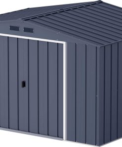 Duramax Metall Gartenhaus 322x234 Geräteschuppen Garten Gerätehaus Schiebetüren