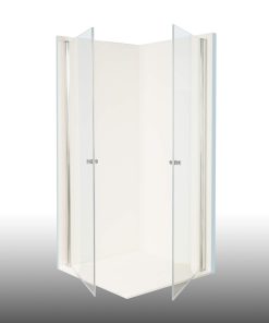 Duschkabine/ Duschabtrennung Dusbad Vital 2 Pendeltür/  Eckdusche  links 800mm rechts 800mm