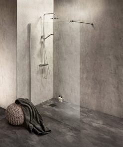 Duschkabine/ Duschabtrennung Dusbad Vital 2 Walk In Solo Seitenwand   1025mm