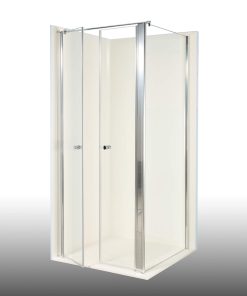 Duschkabine / Duschabtrennung Vital 2 zweiteilige Pendeltür links