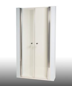 Duschkabine/Duschabtrennung Dusbad  Vital 2 / zweiteilige Pendeltür in Nische    1000mm