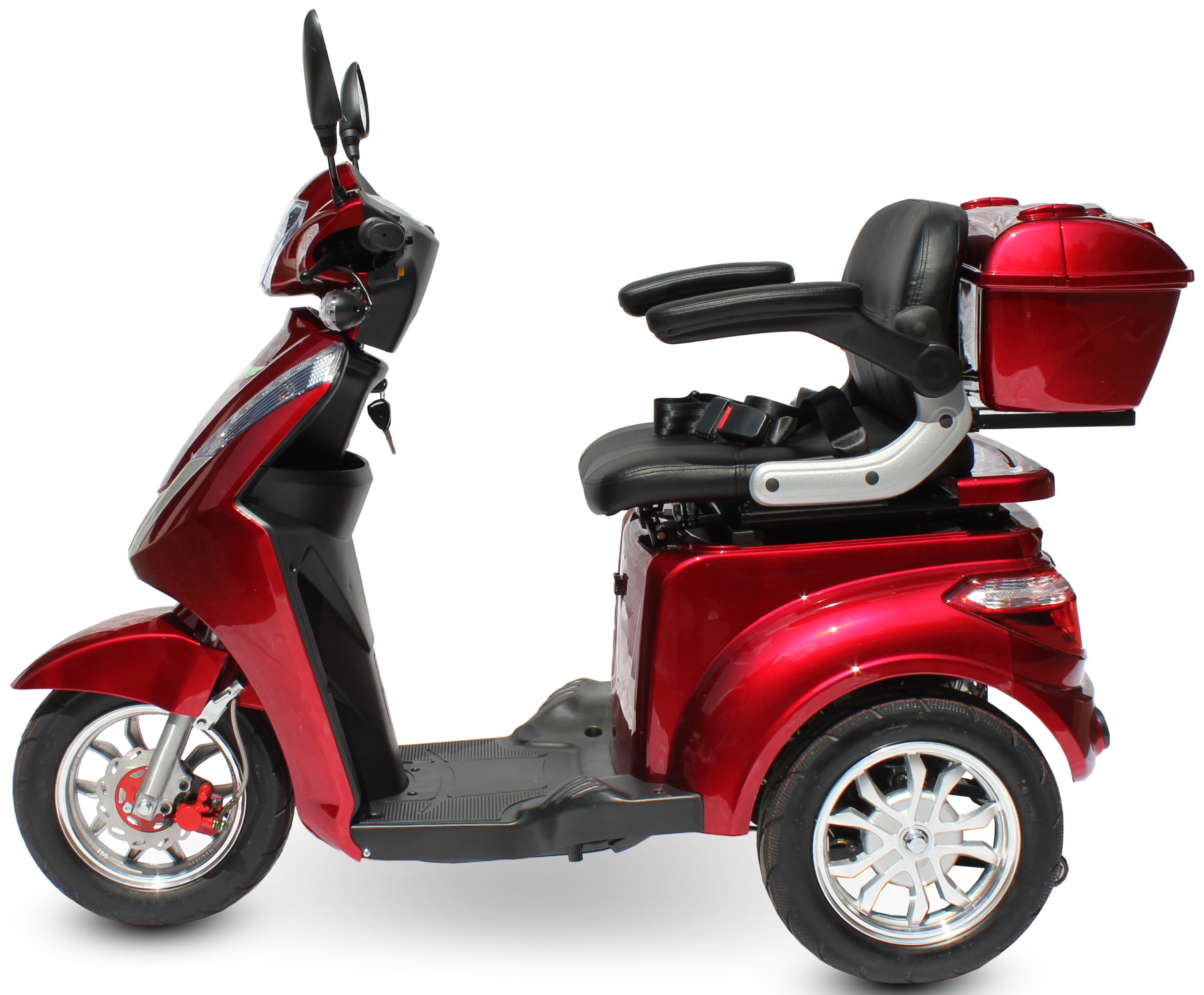 ECO ENGEL 501 Rot Senioren Roller  25 km/h Seniorenmobil