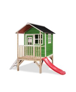 EXIT Loft 300 Holzspielhaus - grün