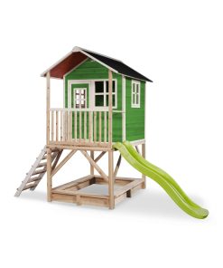 EXIT Loft 500 Holzspielhaus - grün