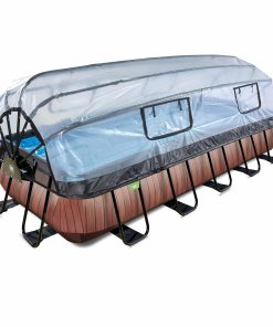 EXIT Stone Pool 540x250x100cm mit Sandfilterpumpe