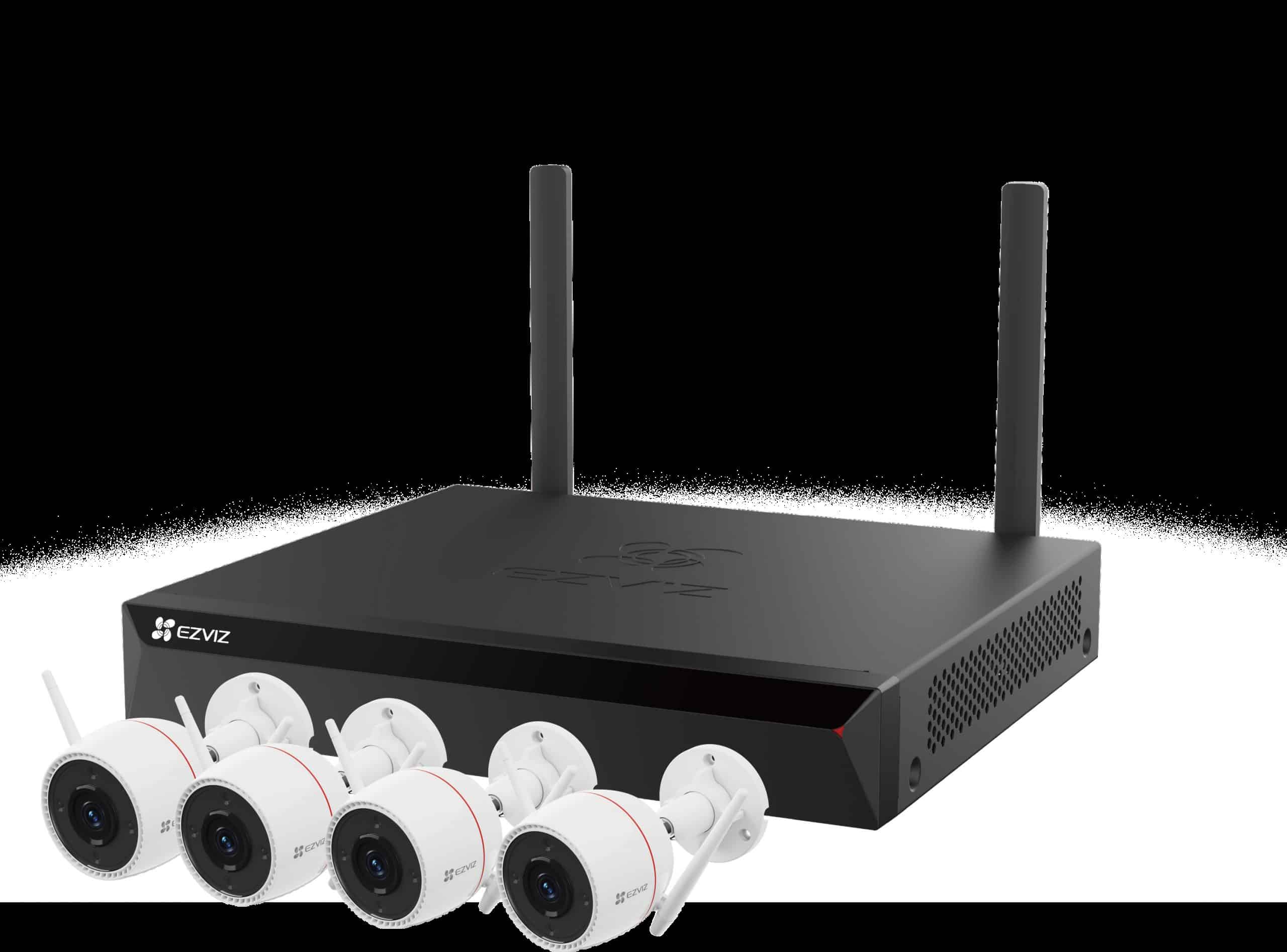 EZVIZ X5S WLAN - Kabelloser Netzwerkrecorder + H3C (4MP) Kit