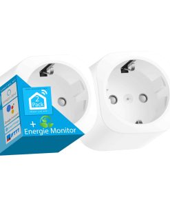 Echos Smart WLAN Steckdose 2er Pack 16A m. Energie Monitor