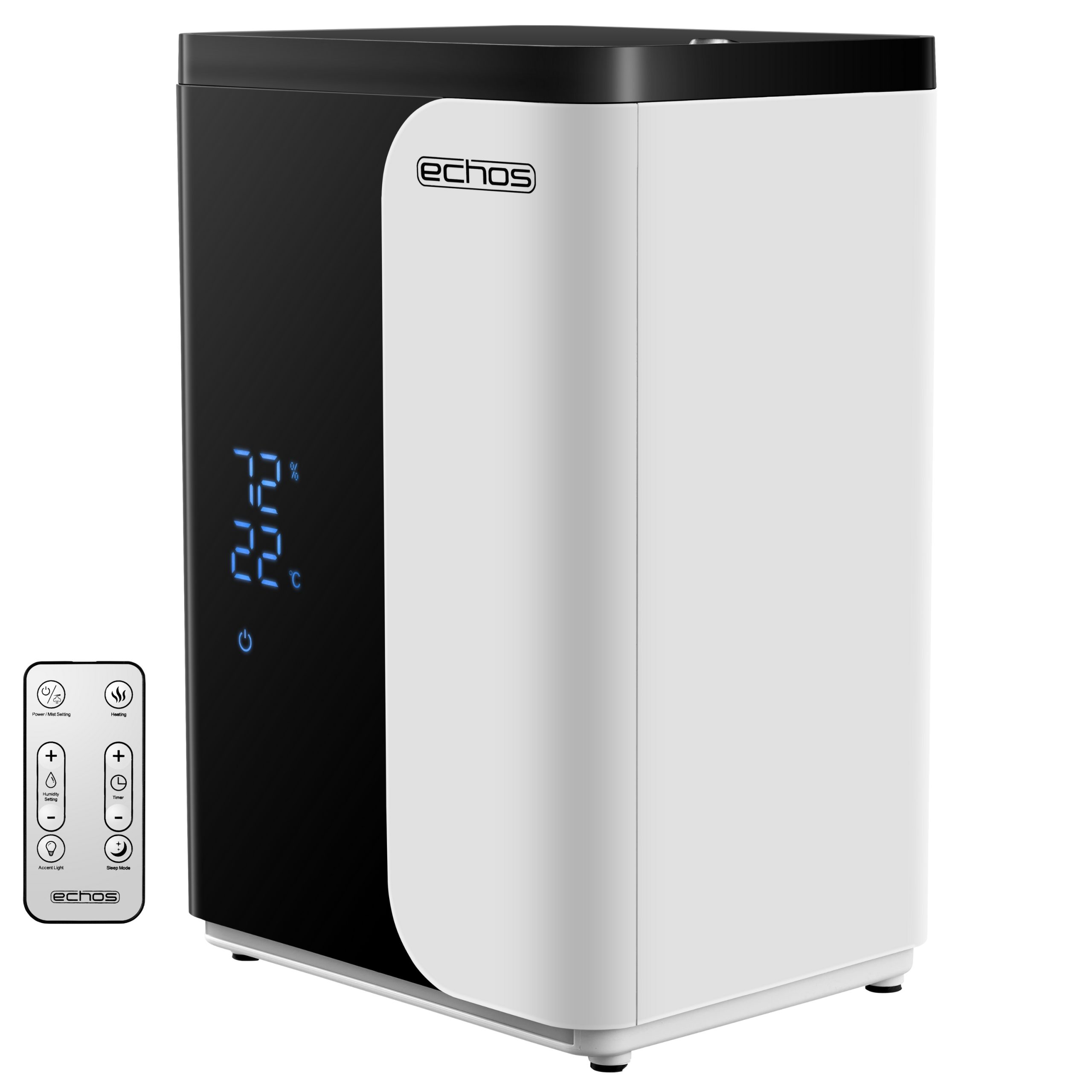 Echos WLAN Ultraschall Luftbefeuchter 5L Smart Life App Fernbedienung