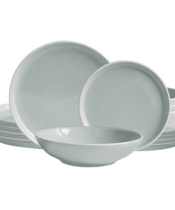 Echtwerk 18-teiliges Vintage Tafelservice "Nerea" Nature-Design