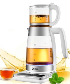 Ecosa Teekocher 2200W BPA-Frei Kalkfilter 1