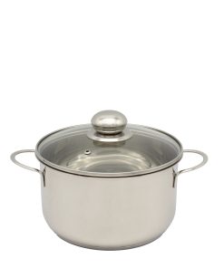 Edelstahl Fleischtopf Saturn Ø16 cm