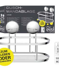 Eisl Duschregal ohne Bohren Chrom