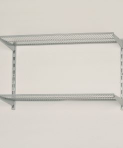 Element System Regal-Set Storage Wandregal Wandboard Bücherregal weiß-silber B82