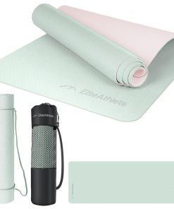 EliteAthlete® Yogamatte - Sportmatte - Fitnessmatte - Gymnastikmatte gepolstert & rutschfest für Fitness