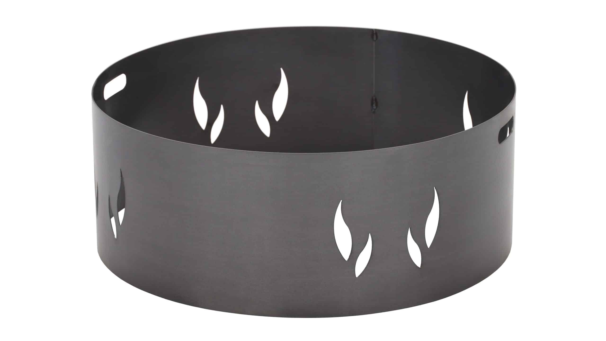 FARMCOOK Funkenschutz Feuerschale Feuerschalen Aufsetzer Flammenmotiv Ø  59 CM