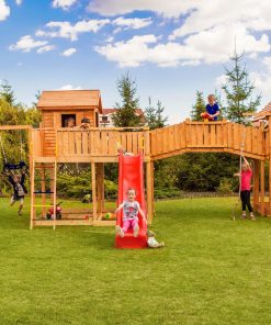 FUNGOO MAXI SET Spielturm Klettergerüst SMILE FARM