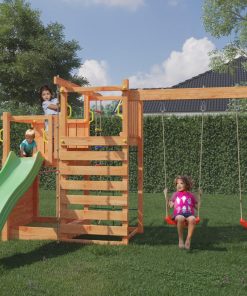 FUNGOO Spielturm Klettergerüst Climbing Star2