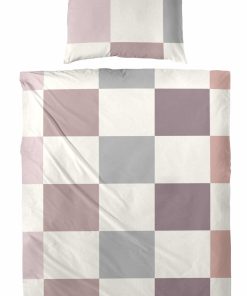 Feinbiber Bettwäsche Vierkante - 200x135