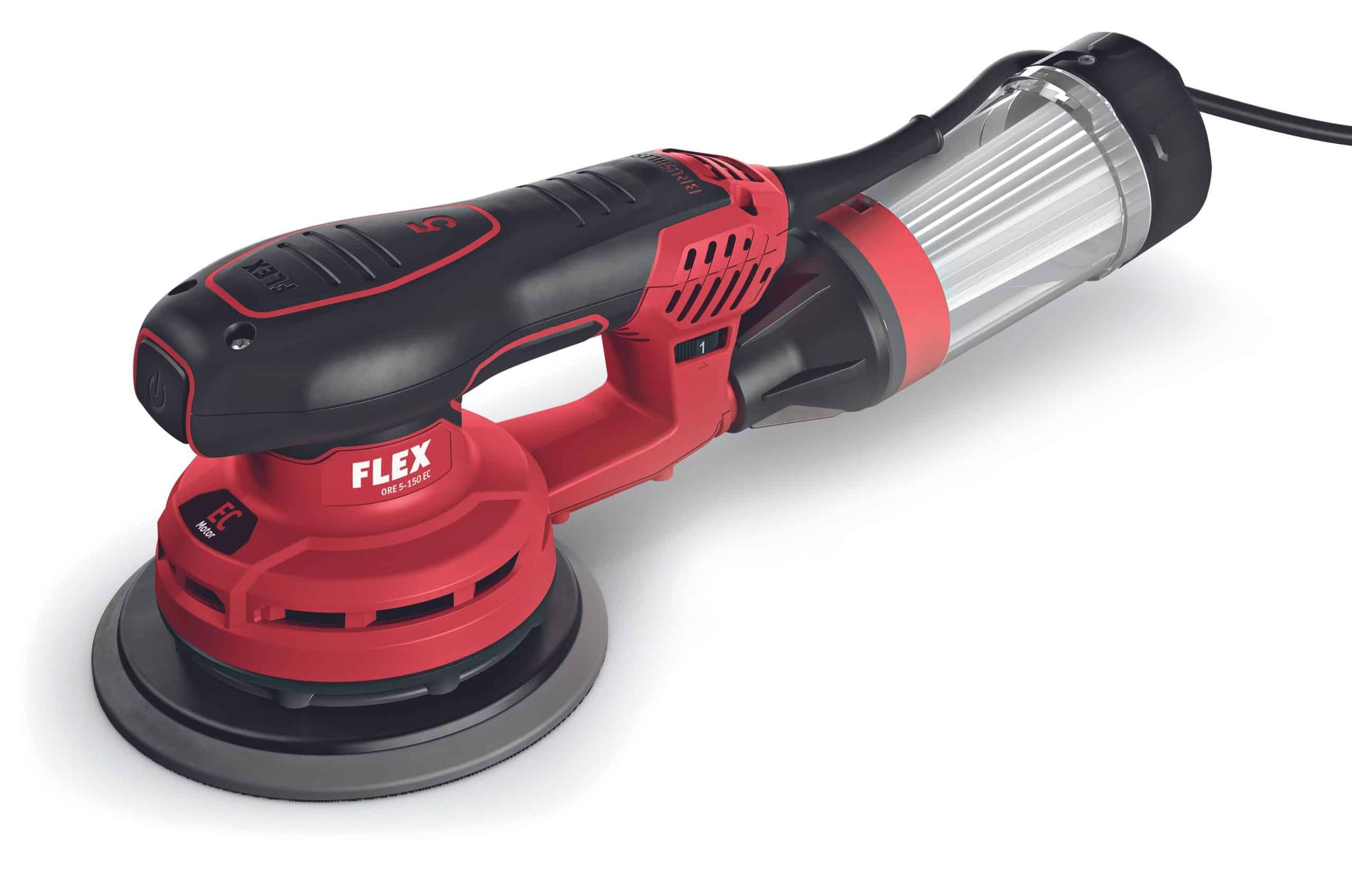 Flex Exzenterschleifer ORE 5-150 EC Set Schleifmaschine inkl. Koffer 400 Watt
