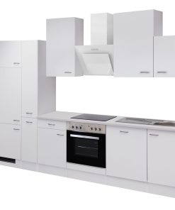 Flex-Well Küchenzeile 310cm -mit E-Geräte - G-310-2601-059-WITO